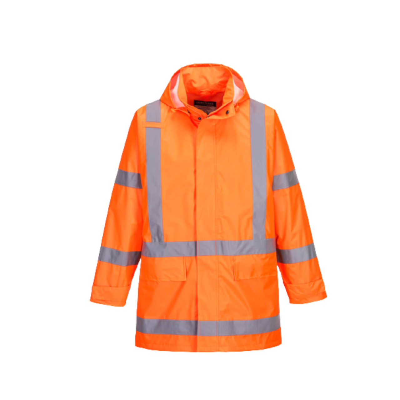 Portwest TTMC-W17 X-Back Rain Jacket 2 Tone Reflective Tape Work Safety TM610-KarWorkwear
