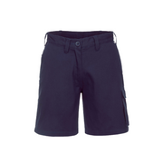 Portwest Ladies Cargo Shorts Breathabilty Navy Belt Button Shorts ML702-KarWorkwear