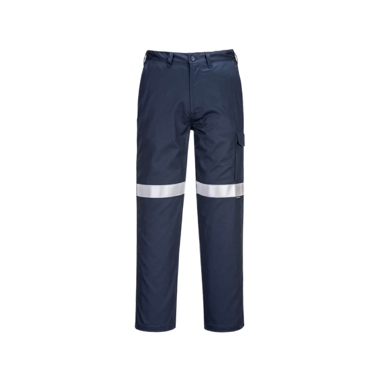 Portwest Mens Flame Resistant Cargo Pant Reflective Cotton Work Safety MW701-KarWorkwear