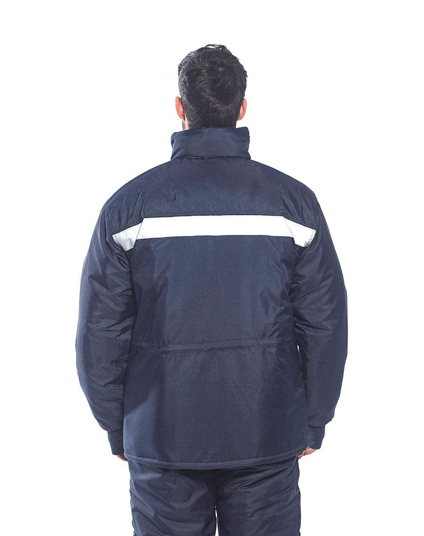 Cold-Storejacket Freezer Storage Protection Work Wear Coat Thermal Visability, X Large