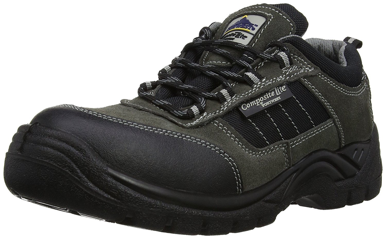 FC64 Compositelite Protective Safety Trekker Shoe S1 Black, 42