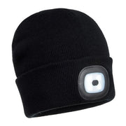 B027 Junior Beanie Led Headlight-Black-KarWorkwear