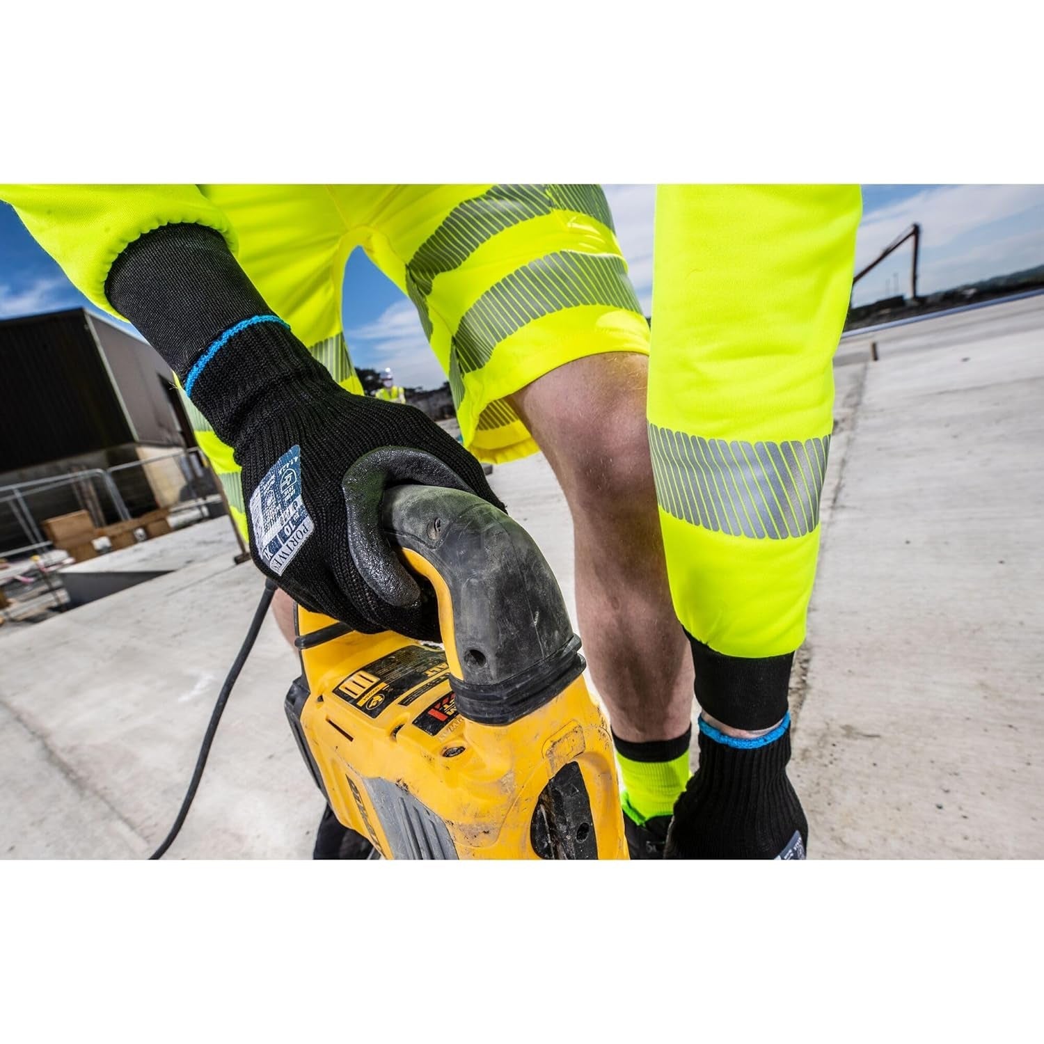 A790 anti Vibration Glove Black, X-Large