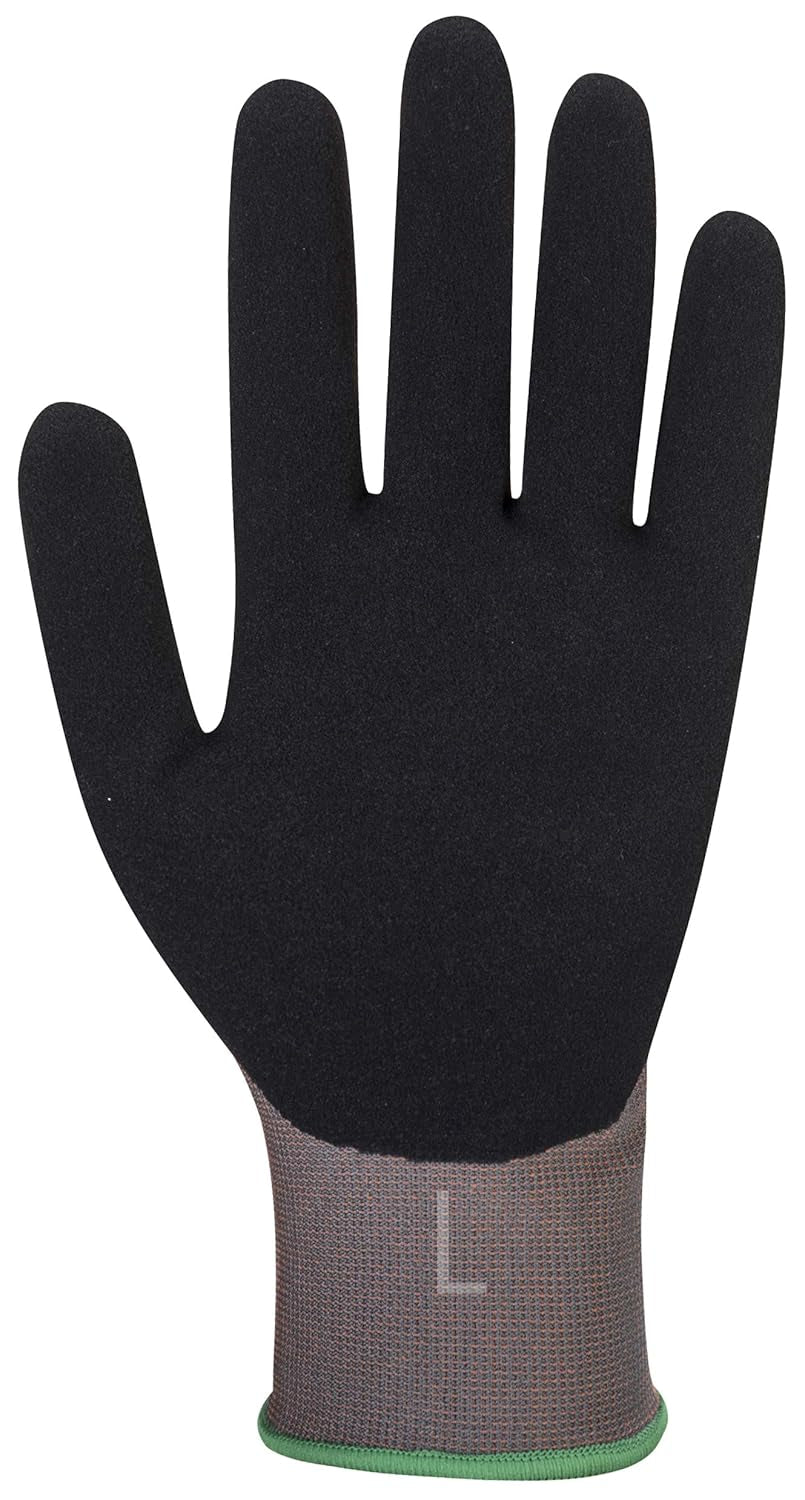 CT45 Cut Resistant D18 Nitrile Gray/Black, X-Large