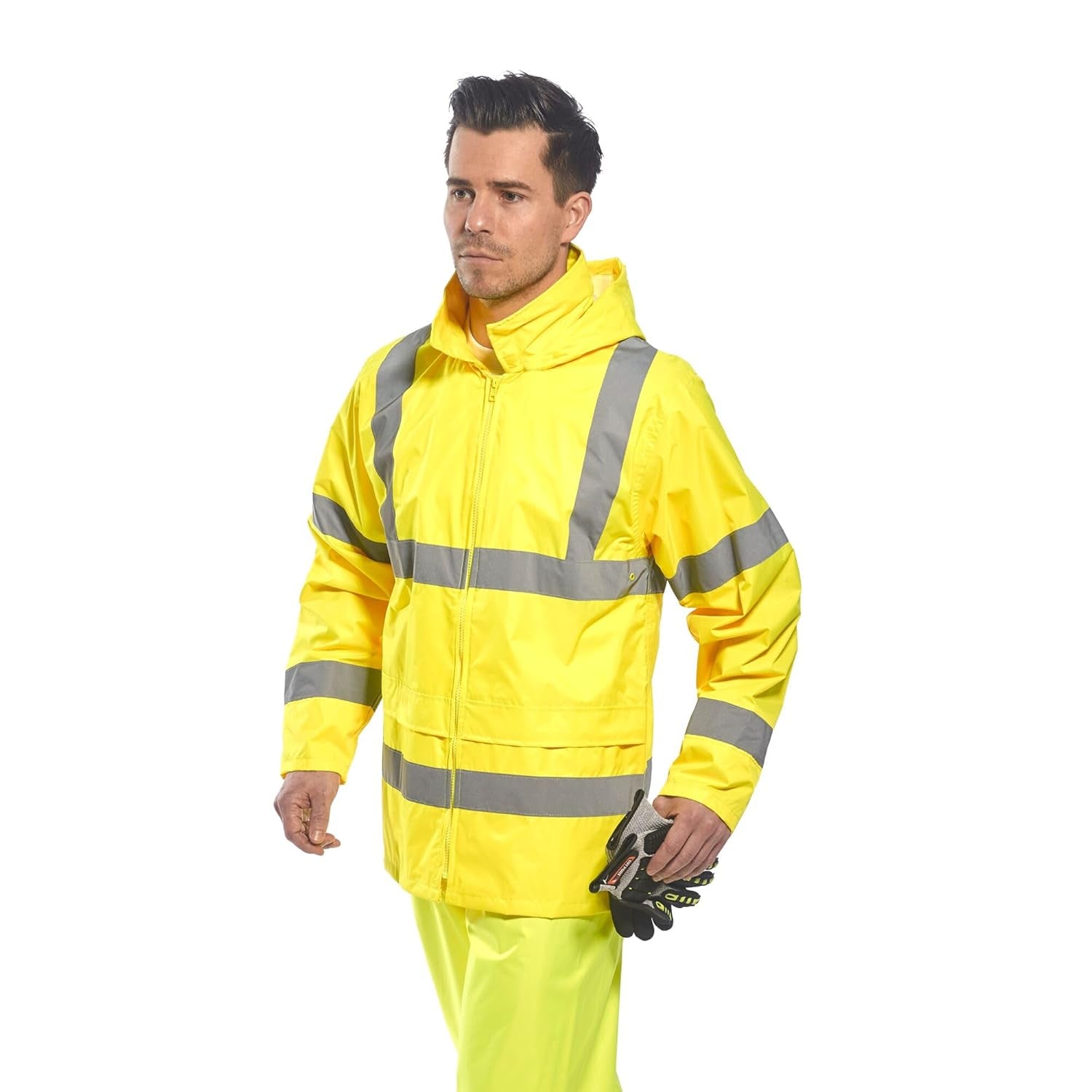 Waterproof Rain Jacket, Lightweight, Yellow, 4X-Large