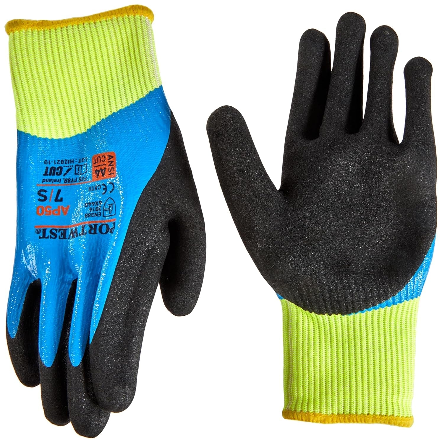 AP50 Aqua Cut Pro Glove Blue/Black, Large