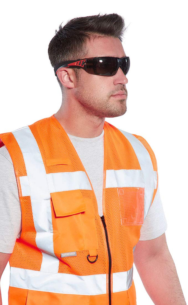 Tech Look plus Eye Wear Protection Protective Glasses Goggles Spectacles ANSI/ISEA Z87.1, Smoke