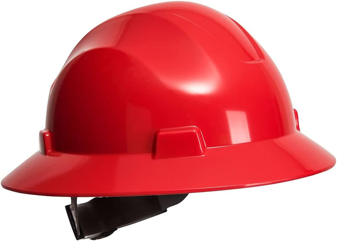 PS56 Full Brim Premier Hard Hat - Unvented with 4-Point Textile Harness
