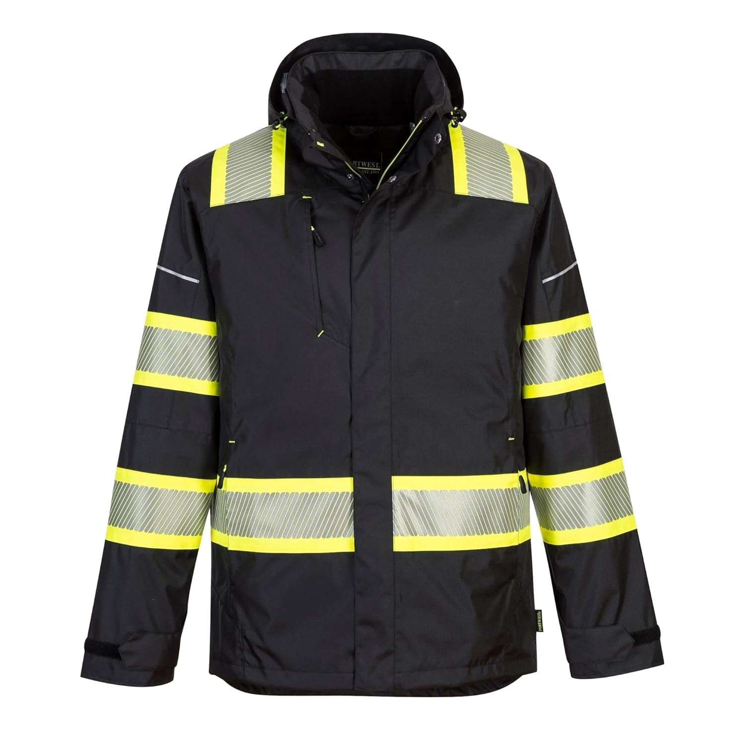 F144 Iona plus Winter Jacket, Color: Black, Size: XL, F144BKRXL