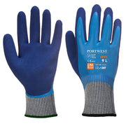 AP81 Liquid Pro HR Cut Glove Blue, Large