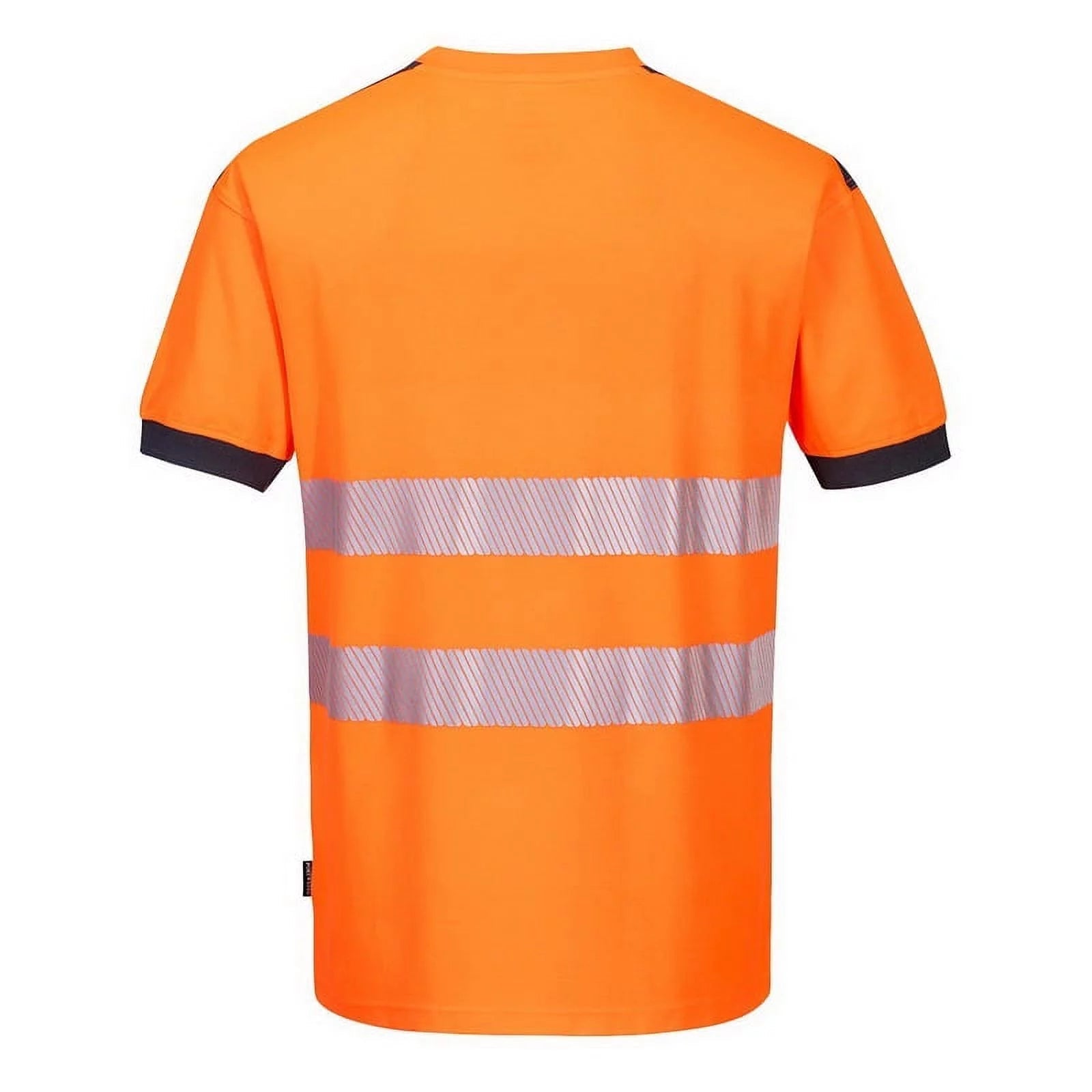 T181 PW3 Hi-Vis Short Sleeve Safety T-Shirt Yellow/Black, Medium-KarWorkwear