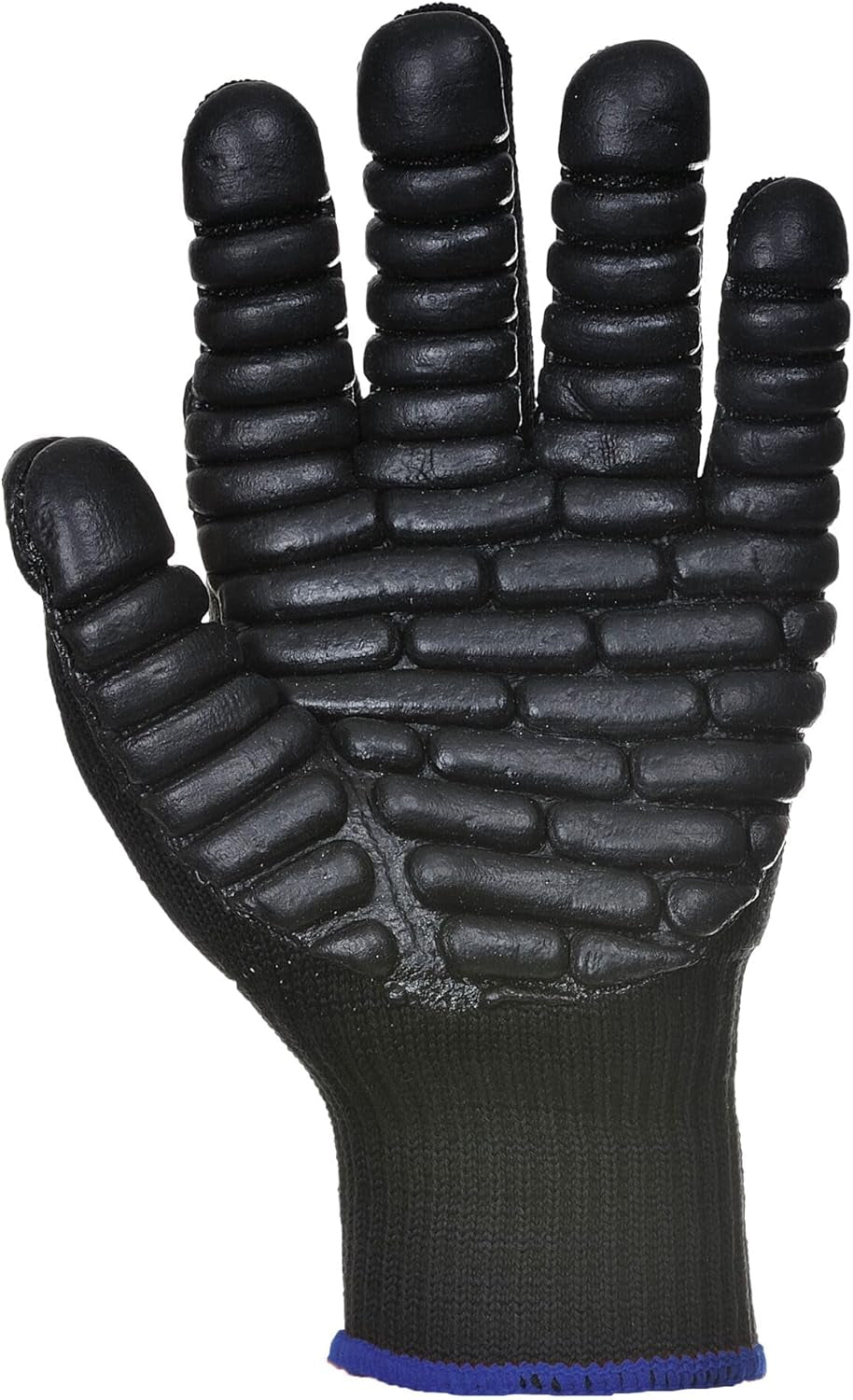A790 Safety Shock Absorbing Glove with anti Vibration Palm Pods ANSI, Large
