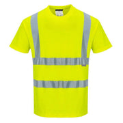 S170 Cotton Comfort Short Sleeve T-Shirt Yellow Tall, X-Large-KarWorkwear