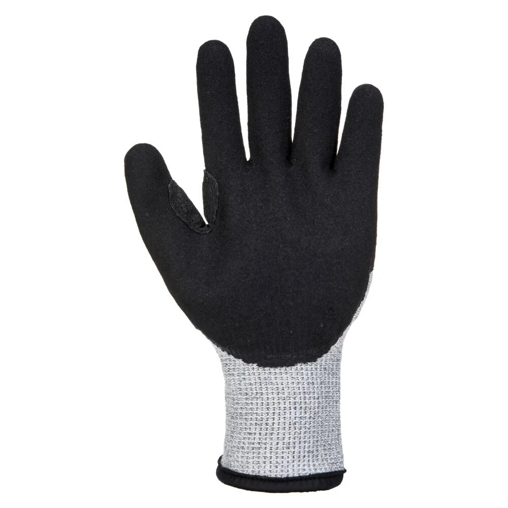 A729 anti Impact Cut Resistant Therm Safety Work Gloves Gray/Black, Xx-Large-KarWorkwear