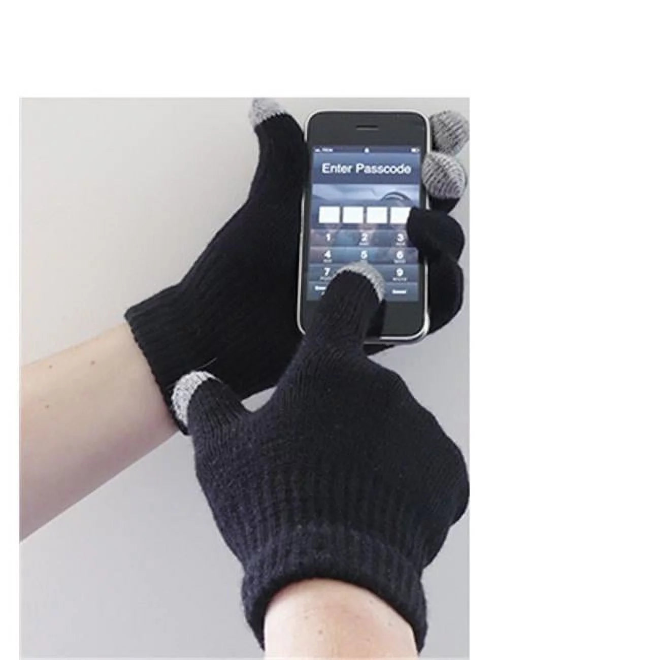 GL16 Touchscreen Knit Glove Black, S/M-KarWorkwear