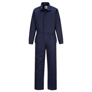 FR505 Men'S FR Coveralls - Bizflame 88/12 Flame Resistant Safety Workwear Coveralls Navy, X-Large