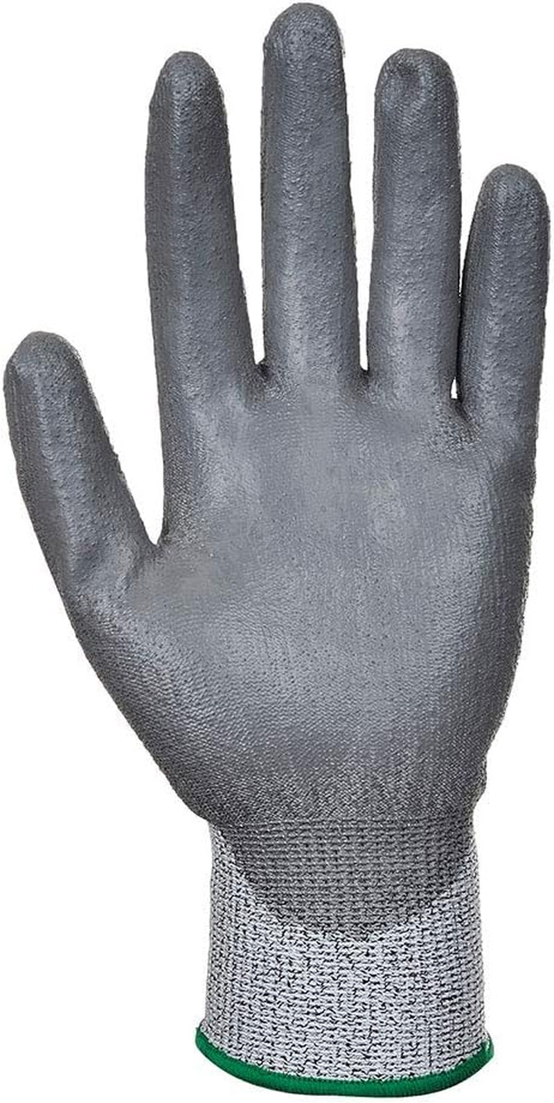 LR Cut PU Palm Glove Safety Work Wear Protective Gloves Resistant Coated ANSI 105, Large