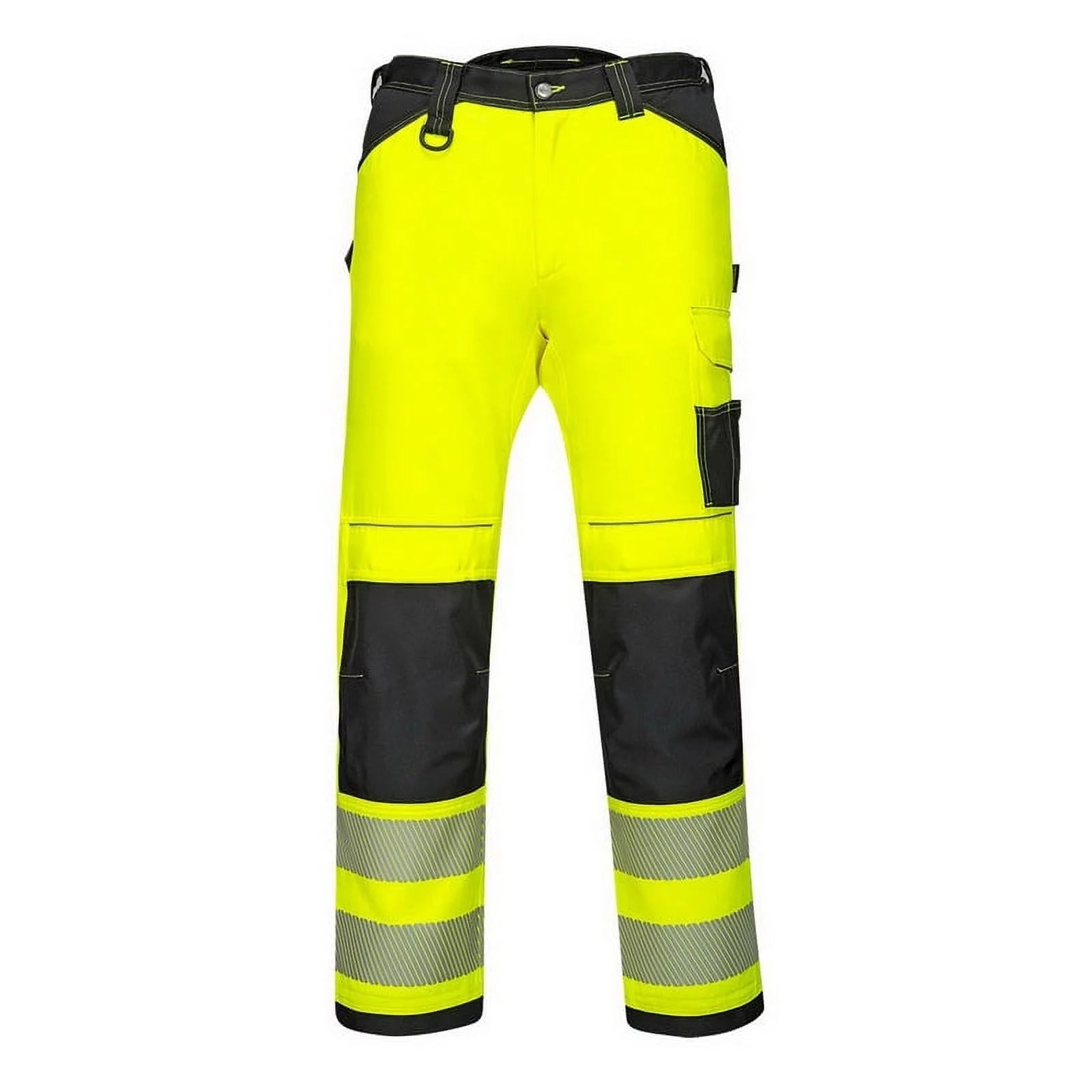 PW340 Hi-Vis Workwear Safety Pants Yellow/Black, 46-KarWorkwear