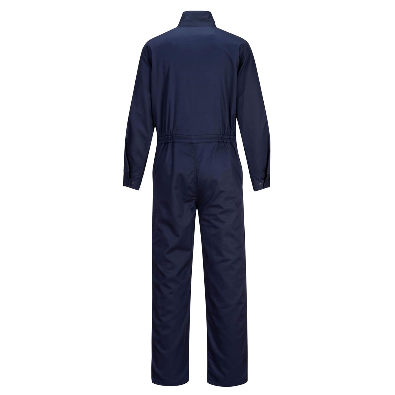 FR505 Men'S FR Coveralls - Bizflame 88/12 Flame Resistant Safety Workwear Coveralls Navy, X-Large