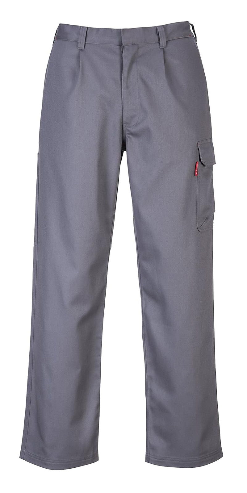 BZ31 Mens Safety Cargo Pants in Flame Resistant Bizweld ASTM NFPA, Gray, 6XLR