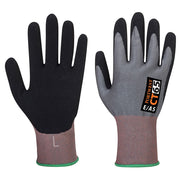 CT65 Cut Resistant D18 Nitrile Gray/Black, Large