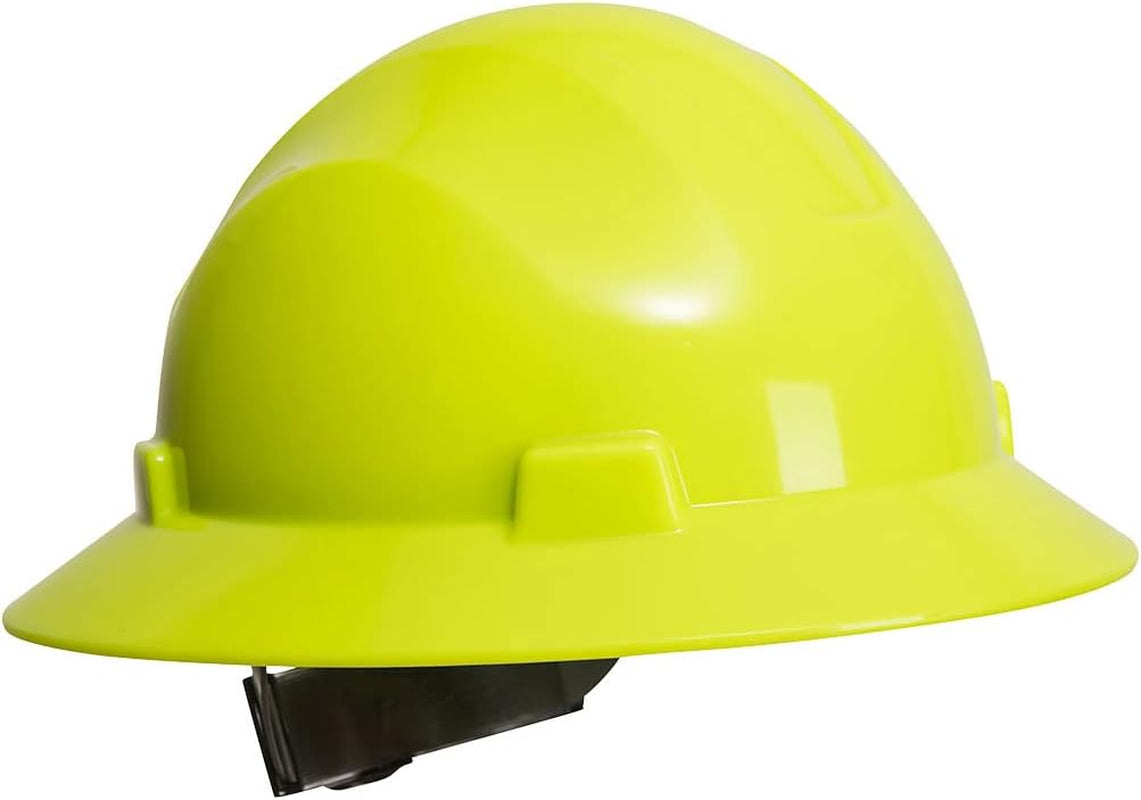 PS56 Full Brim Premier Hard Hat - Unvented with 4-Point Textile Harness