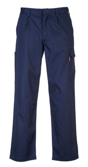 BZ31 Mens Safety Cargo Pants in Flame Resistant Bizweld ASTM NFPA, Navy, X Larger