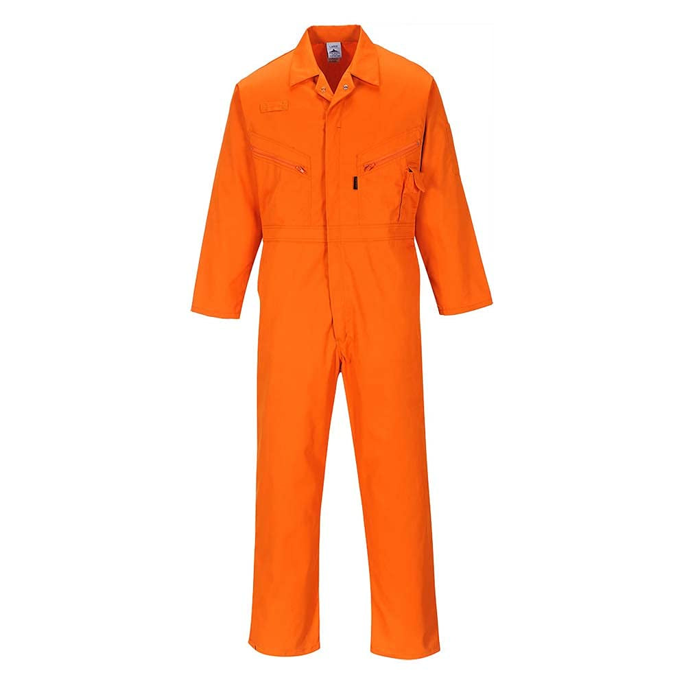 C813 Men'S Liverpool Lightweight Safety Coverall Orange, Medium
